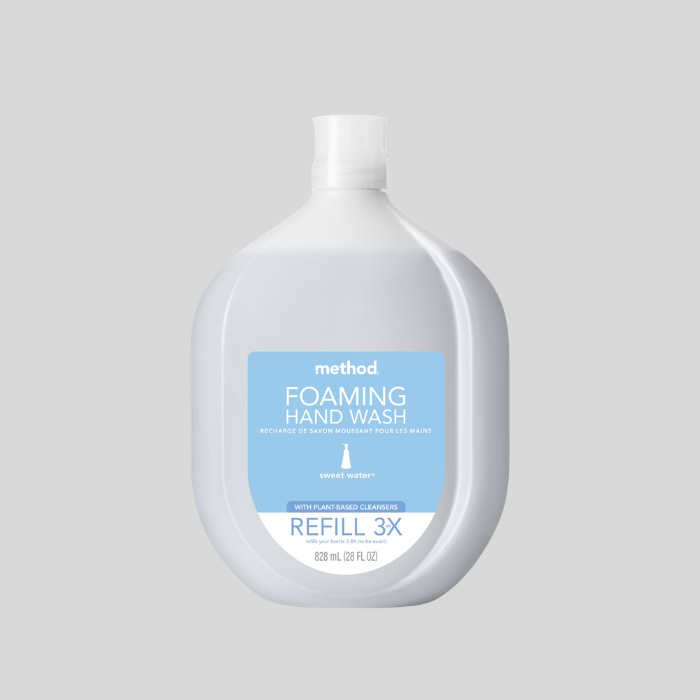 Method Foaming Hand Soap, Refill, Sweet Water, 28 oz
