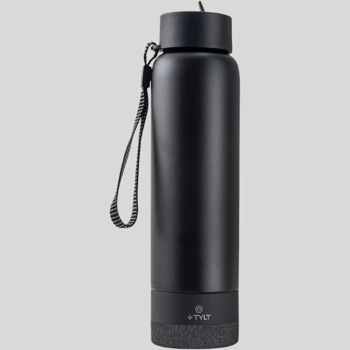 TYLT Smart Water Bottle with Bluetooth Speaker
