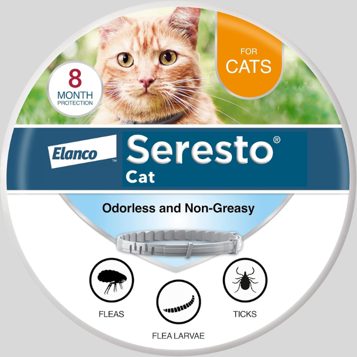Seresto Cat Vet-Recommended Flea & Tick Treatment
