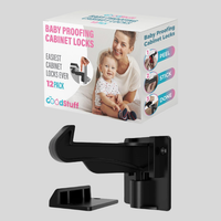 Invisible Cabinet Locks for Baby Proofing