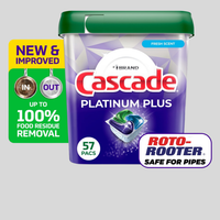 Cascade Platinum Plus Dishwasher Pods