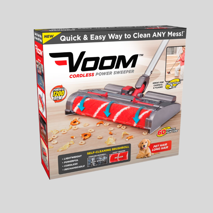 Voom Sweeper, Cordless and Rechargeable Power Sweeper