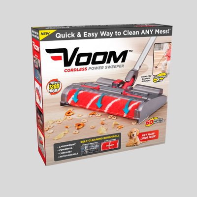 Voom Sweeper, Cordless and Rechargeable Power Sweeper