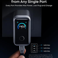 Anker Prime Charger, 160W 3-Port Compact GaN USB C Charger Block
