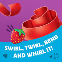(5 pack) Annie's Organic Fruit Tape, Swirly Strawberry, Organic Fruit Flavored Snacks, 6 Rolls