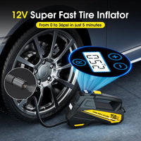FLYKID Tire Inflator Portable Air Compressor