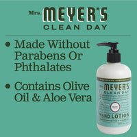 MRS. MEYER'S CLEAN DAY Hand Lotion for Dry Hands
