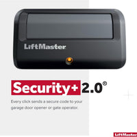 LiftMaster 891LM Security+ 2.0 1-Button Gate Operator Remote Control with Visor Clip