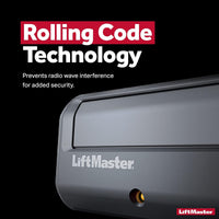 LiftMaster 891LM Security+ 2.0 1-Button Gate Operator Remote Control with Visor Clip