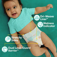 Pampers Baby Dry Diapers Size 7, 84 Count