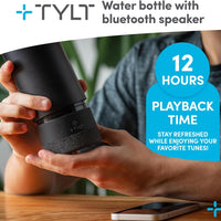 TYLT Smart Water Bottle with Bluetooth Speaker